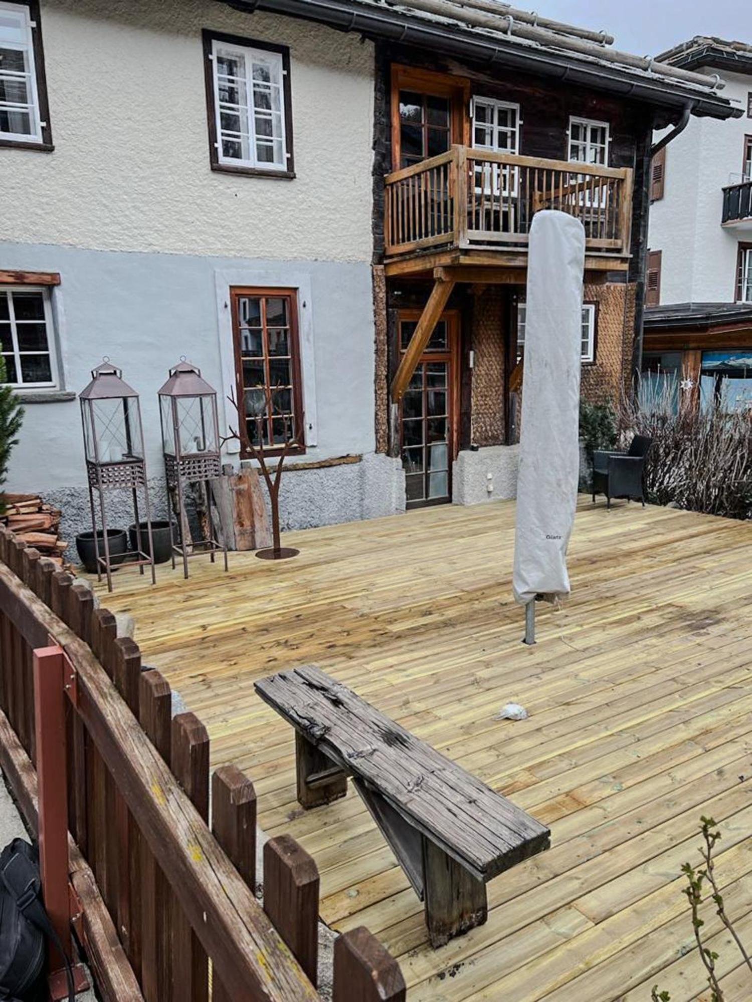 Apartamento Alte Post Saas-Fee Exterior foto